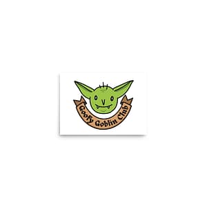 Goblin Art Print — Goofy Goblin Club Logo